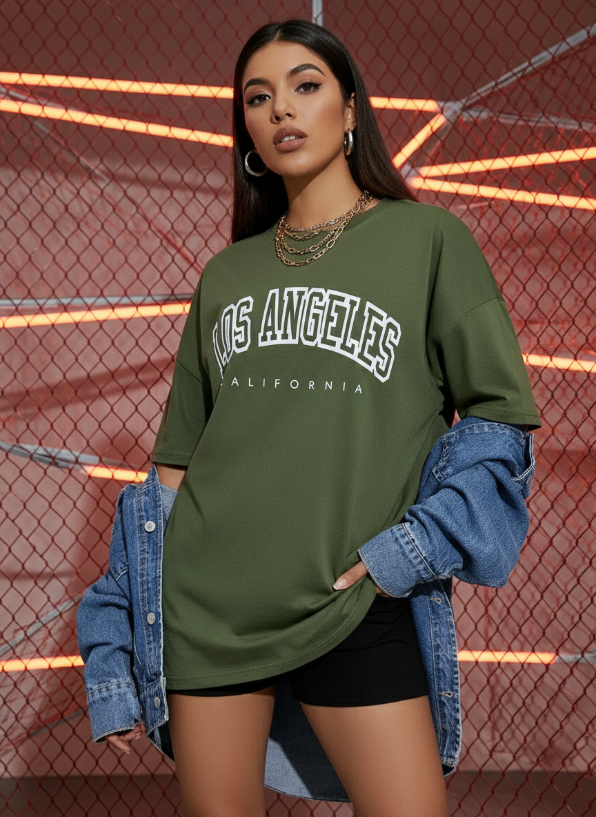 Casual oversized T-shirt