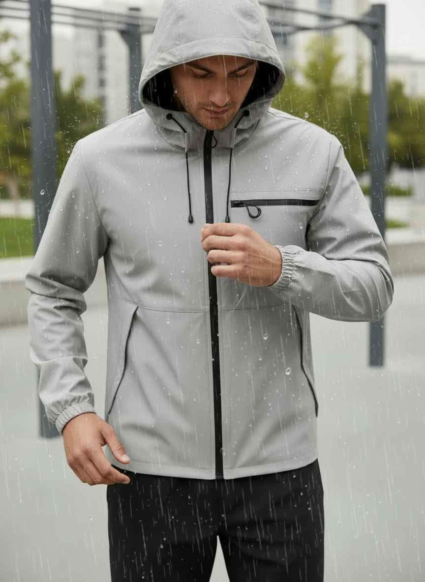 Waterproof Windproof Hooded Jacket