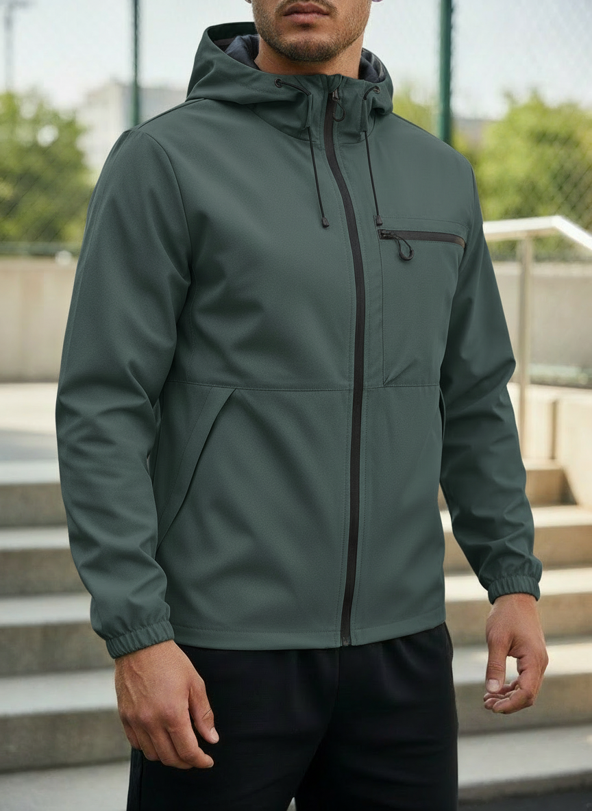 Waterproof Windproof Hooded Jacket