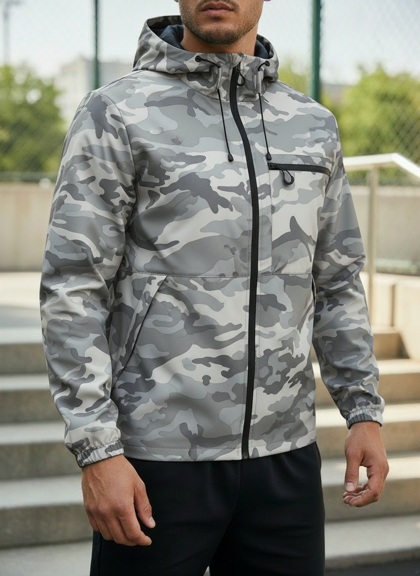 Waterproof Windproof Hooded Jacket