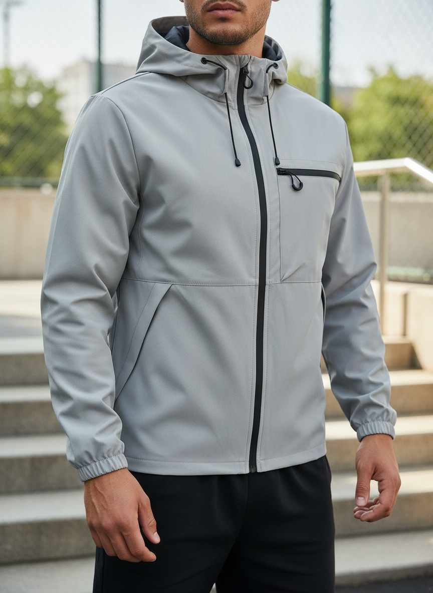 Waterproof Windproof Hooded Jacket