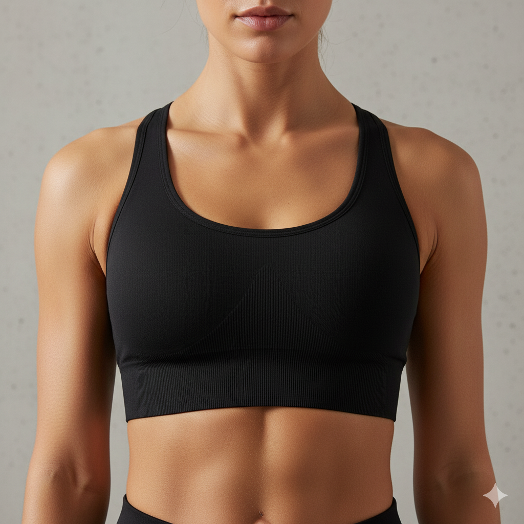 Classic Cross-Style Back Yoga Sports Bra