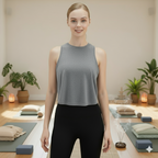 Loose Fit Sleeveless Yoga Tank Top