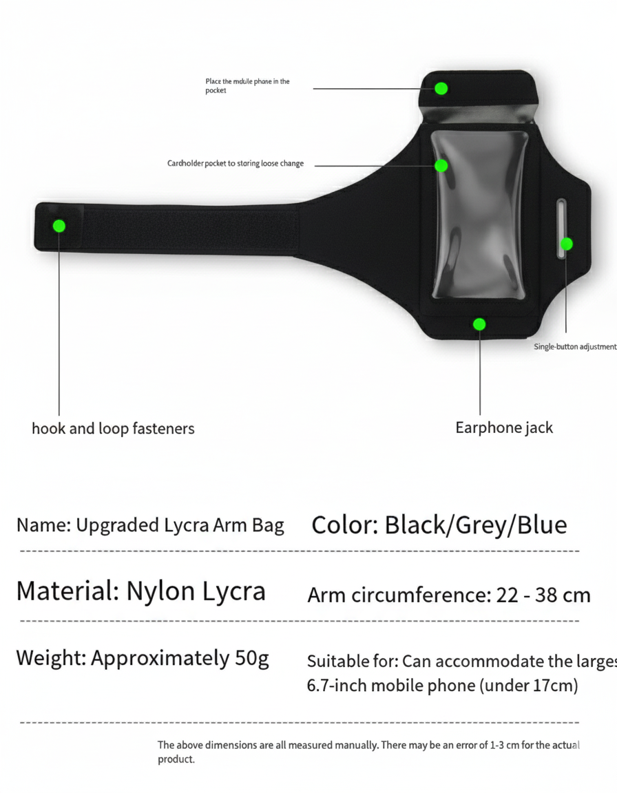 Phone Holder for Arm