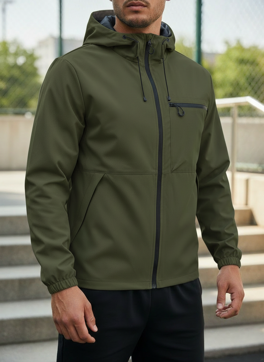 Waterproof Windproof Hooded Jacket